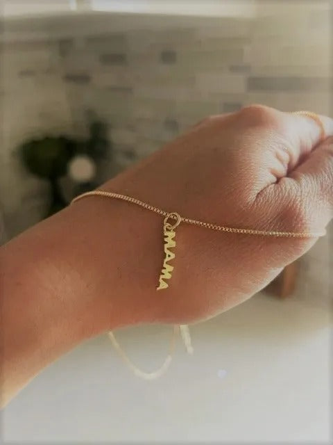 Mama Necklace - Cuban Link - Cuban Name Bar Necklace - Cuban Sayings - Cuban Jewelry - Miami Jewelry - Mother's Day