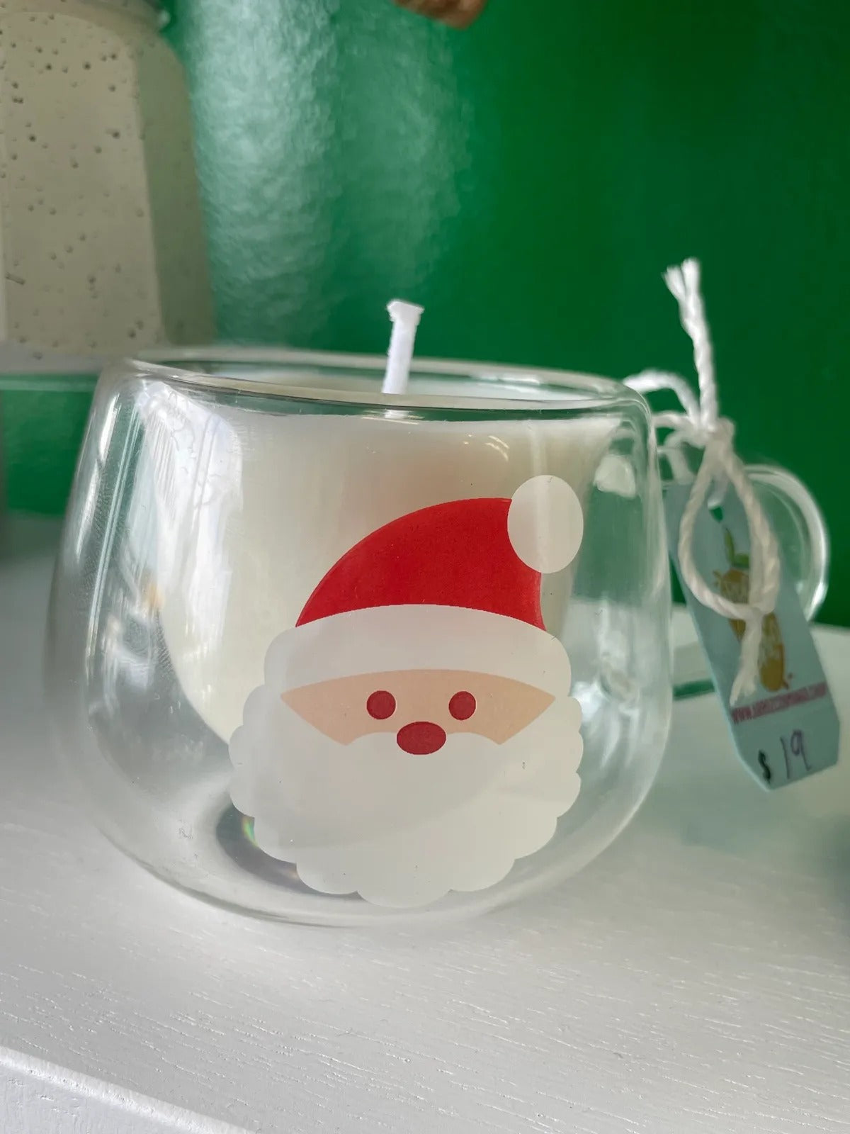 Handmade Soy Taza de Cafe Candle - Holiday Edition
