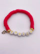 Heishi Bead Bracelet - Toxica- Clay Bead Bracelet - Stretch Bead Bracelet - Cuban Sayings - Cuban Bracelet - Cuban Link