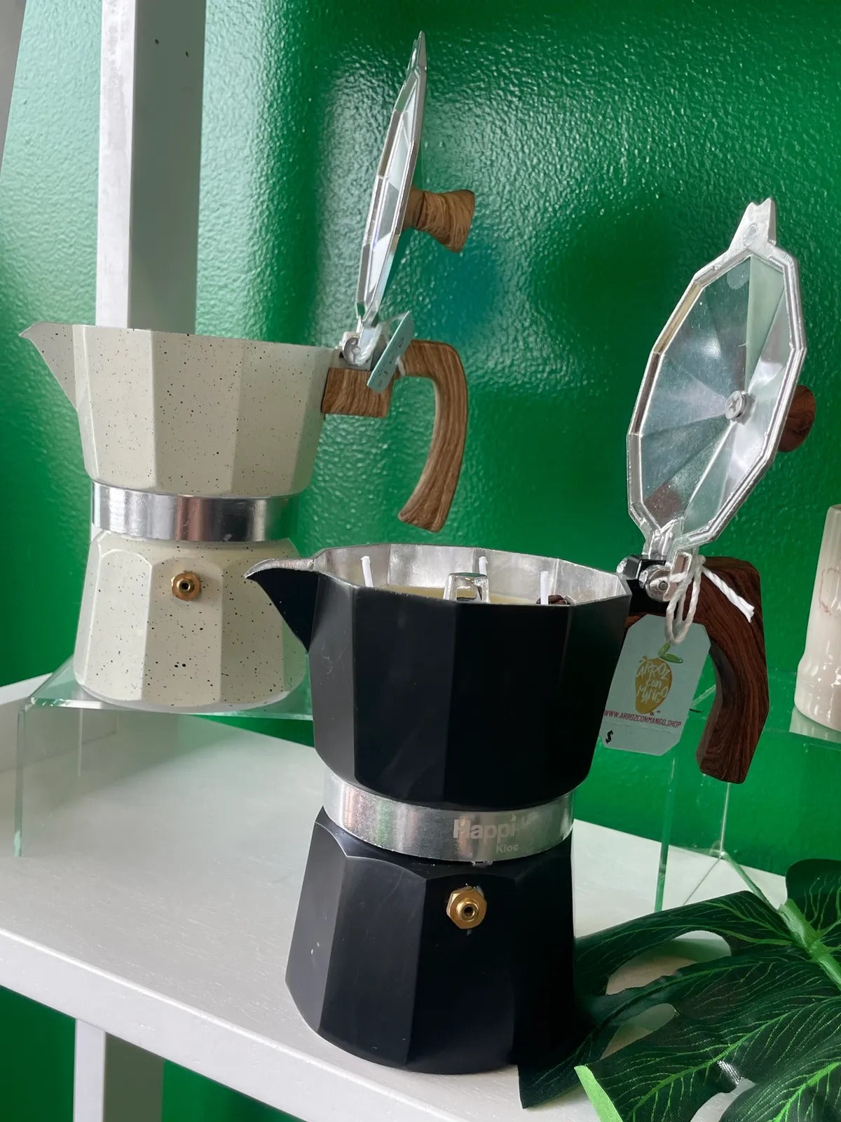 Handmade Soy Cafetera Candle