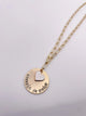 Corazon de Melon Necklace - Mother's Day Gift, Cuban Jewelry, Miami Jewelry, 305, Paperclip Link