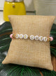 Heishi Bead Bracelet - Que Cute- Clay Bead Bracelet - Stackable Bracelets - Stretch Bead Bracelet - Cuban Sayings - Cuban Bracelet - Cuban Link